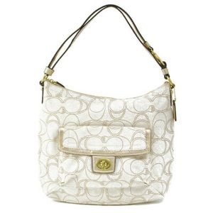 Coach Penelope Signature Sateen Shoulder Bag